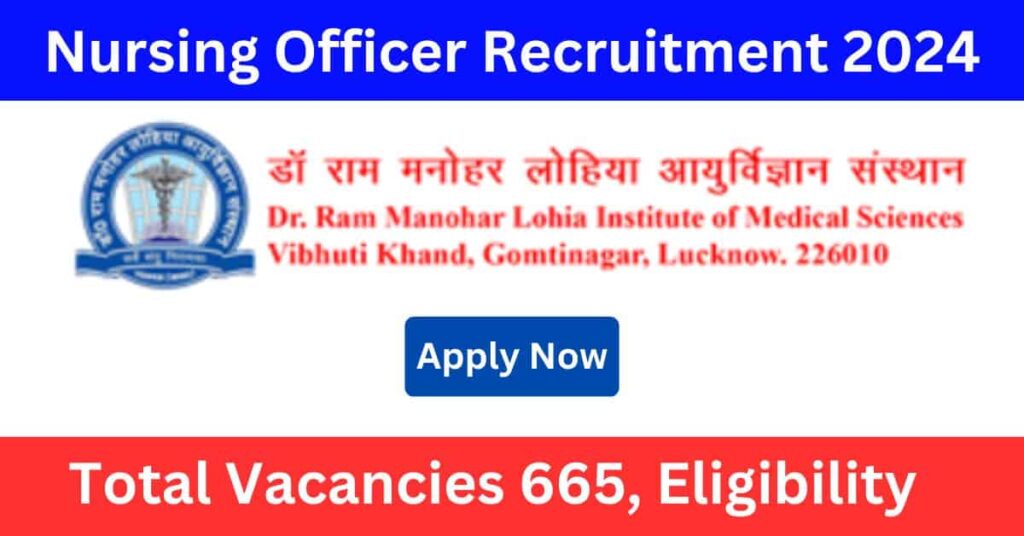 RMLIMS Nursing Officer Recruitment