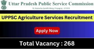 UPPSC Agriculture Vacancy 2024